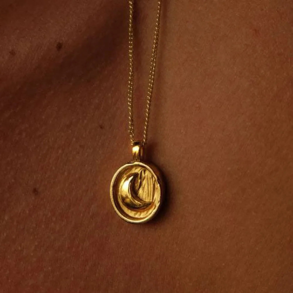 Gold Celestial Medallions - BellaAura