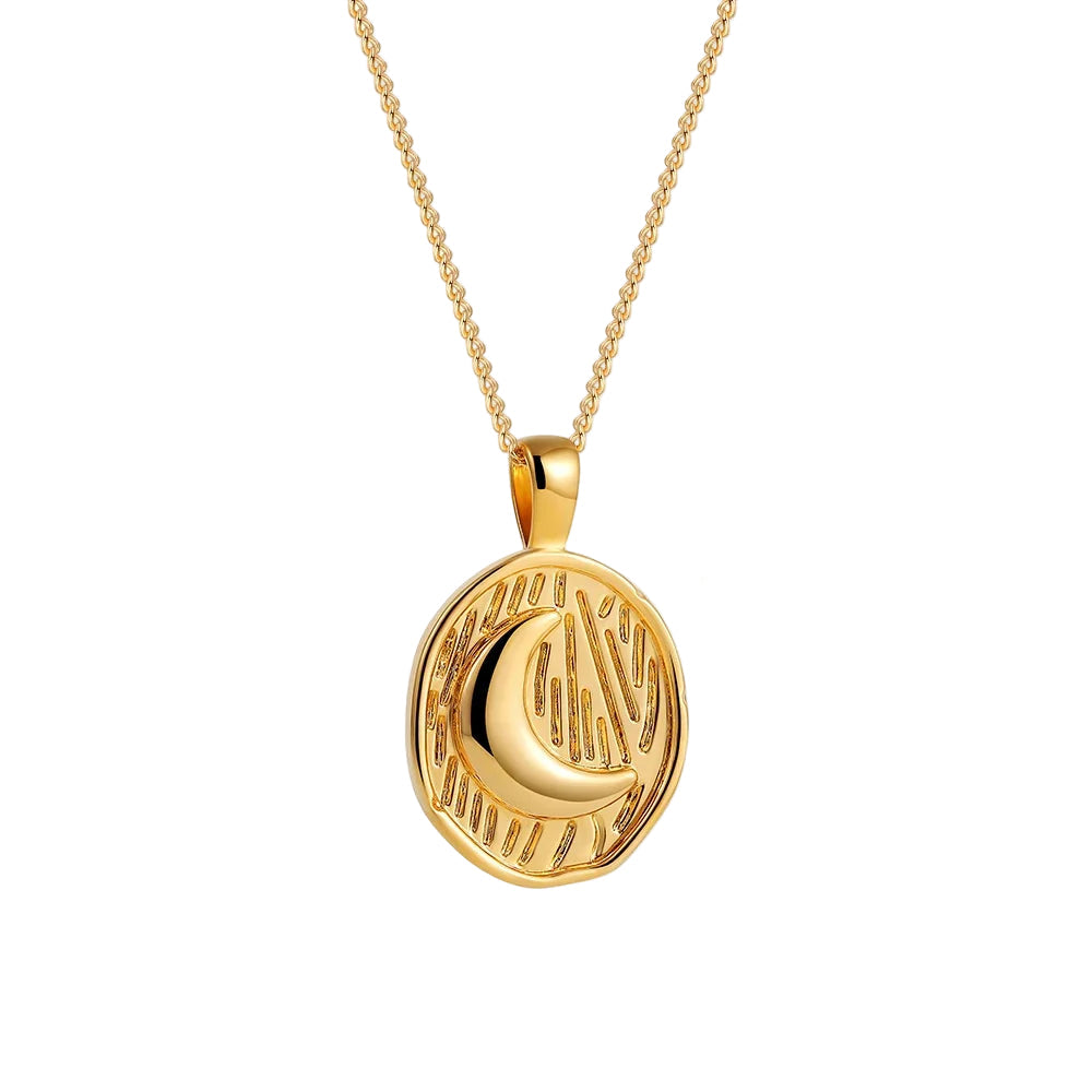 Gold Celestial Medallions - BellaAura