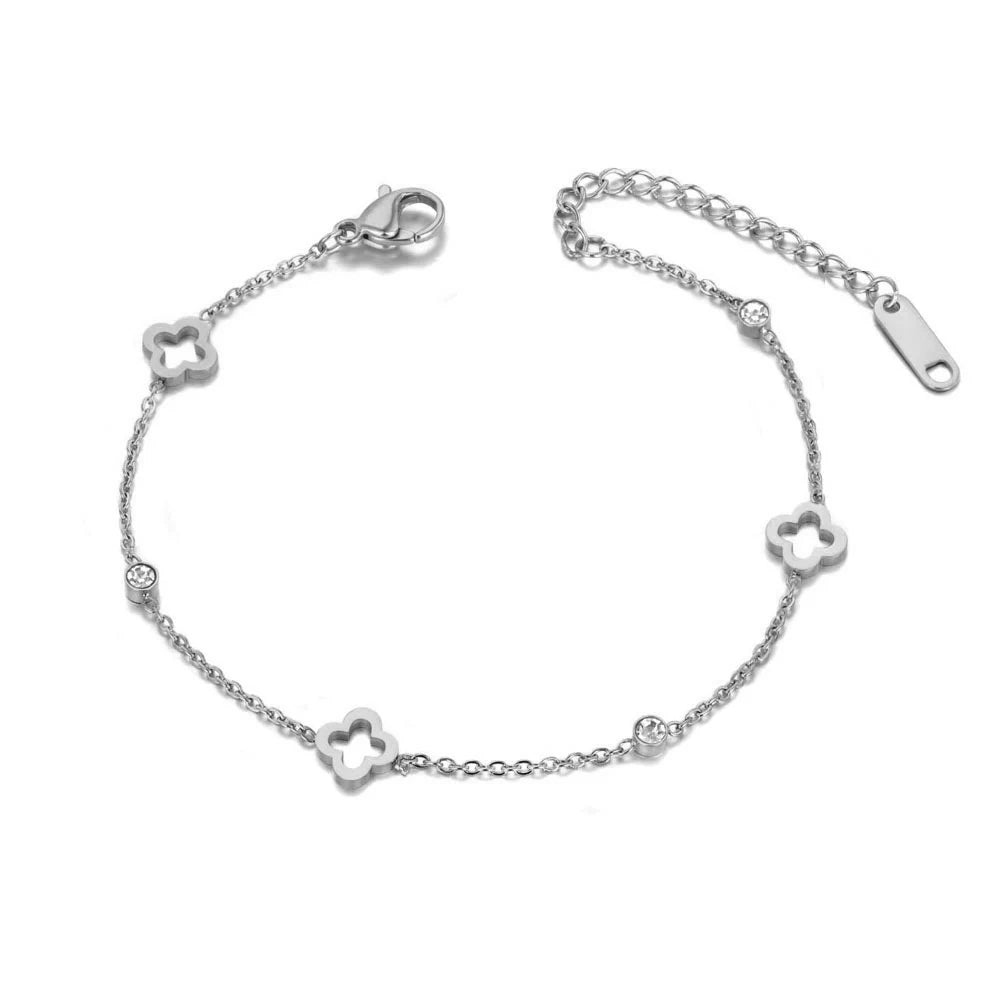 Sparkling Steps Anklet - BellaAura