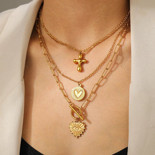 Eclipse Necklace Set - BellaAura