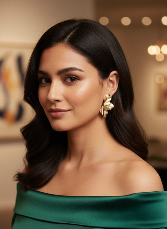 Muse Sculptural Earring - BellaAura